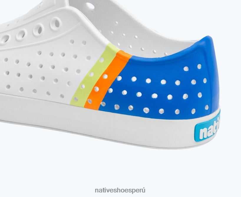 educacion fisica Native Shoes hombres bloque jefferson sugarlite bloque de apio blanco concha/ciudad uv HV64F858 calzado