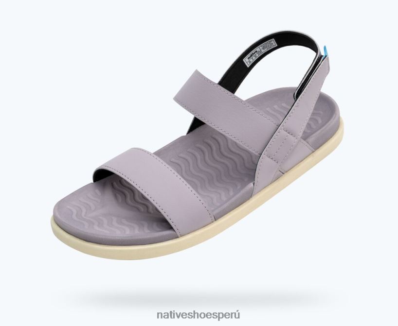 educacion fisica Native Shoes hombres ellis sugarlite morado oscuro/blanco hueso HV64F812 calzado