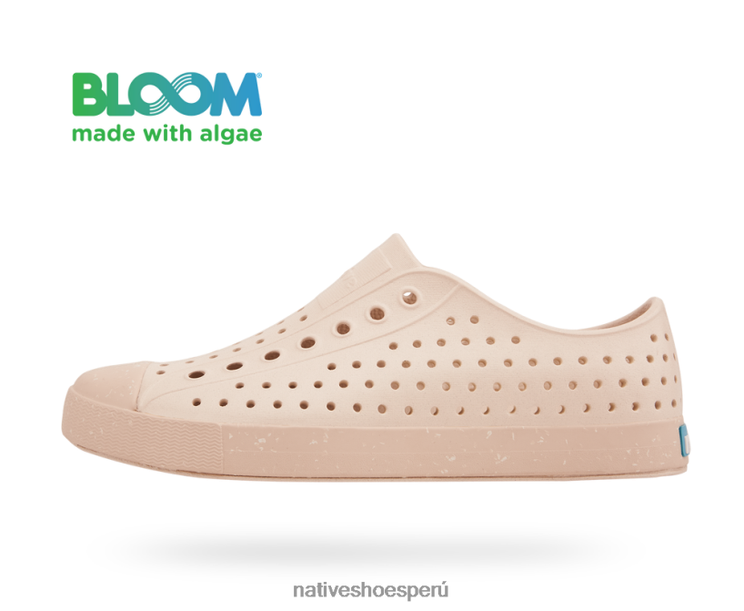 educacion fisica Native Shoes hombres flor de jefferson rosa camaleón/motas de concha HV64F840 calzado