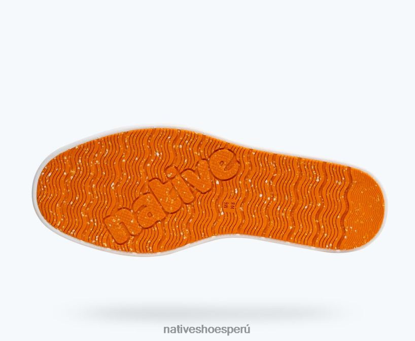 educacion fisica Native Shoes hombres howard sugarlite azul frontera/ blanco concha/ goma moteada cola de zorro HV64F823 calzado