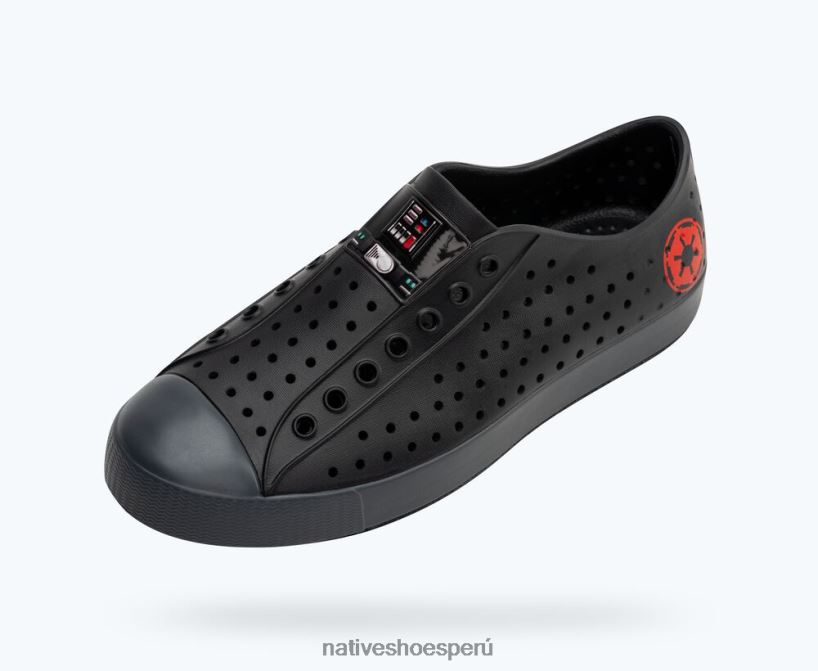 educacion fisica Native Shoes hombres impresión de jefferson star wars Jiffy negro/gris gravedad/darth vader HV64F826 calzado