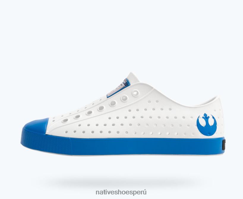 carcasa blanca/ pitido azul/ r2-d2