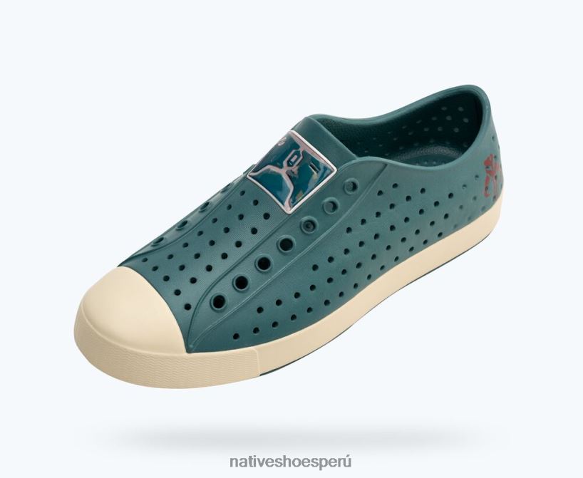 educacion fisica Native Shoes hombres impresión de jefferson star wars verde recompensa/ blanco hueso/ boba fett HV64F829 calzado