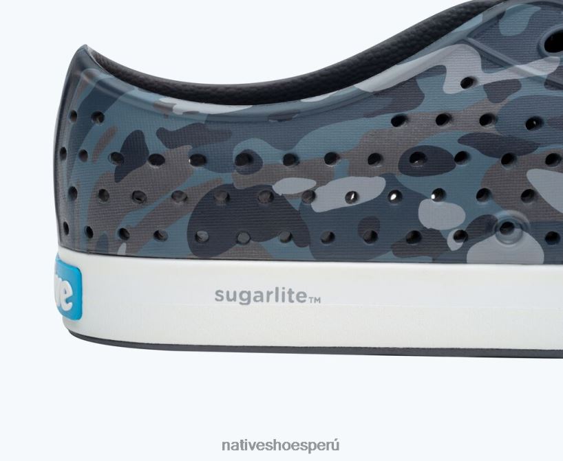 educacion fisica Native Shoes hombres impresión sugarlite jefferson gris Dublín/ blanco concha/ eucamo paloma HV64F857 calzado