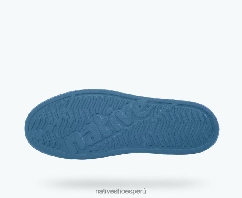 educacion fisica Native Shoes hombres jefferson azul retador/ todavía azul HV64F865 calzado