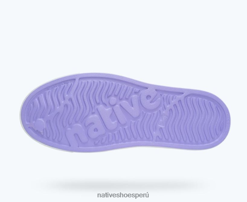 educacion fisica Native Shoes hombres jefferson morado curativo/blanco concha HV64F839 calzado