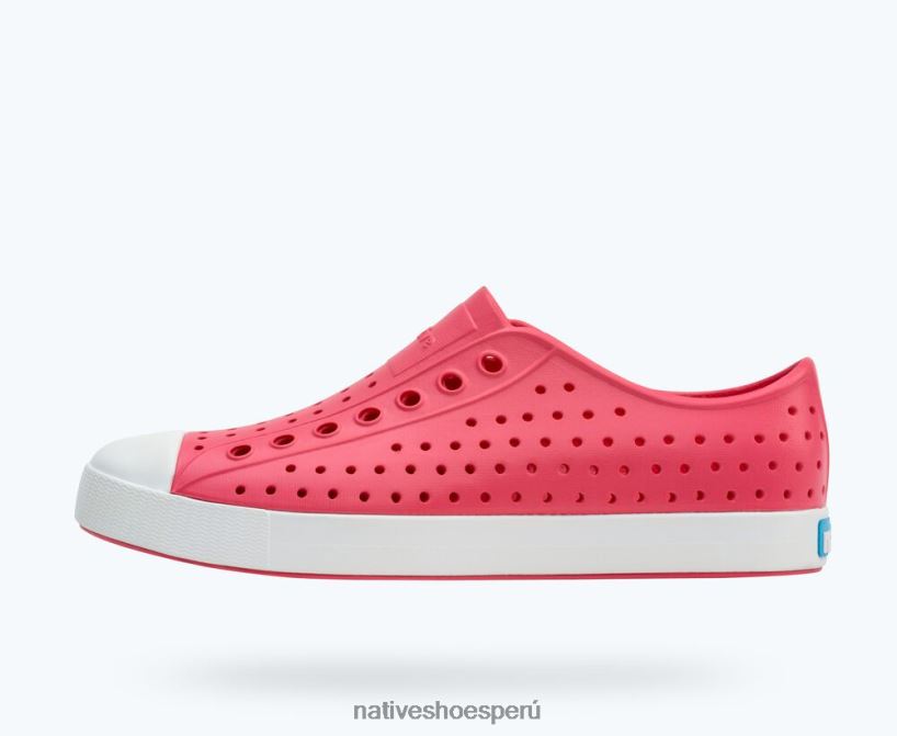 educacion fisica Native Shoes hombres jefferson rosa deslumbrante/blanco concha HV64F831 calzado