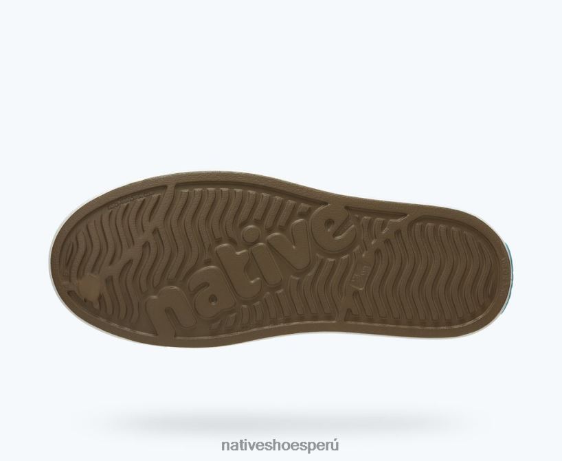 educacion fisica Native Shoes hombres jefferson verde utili/blanco concha HV64F861 calzado