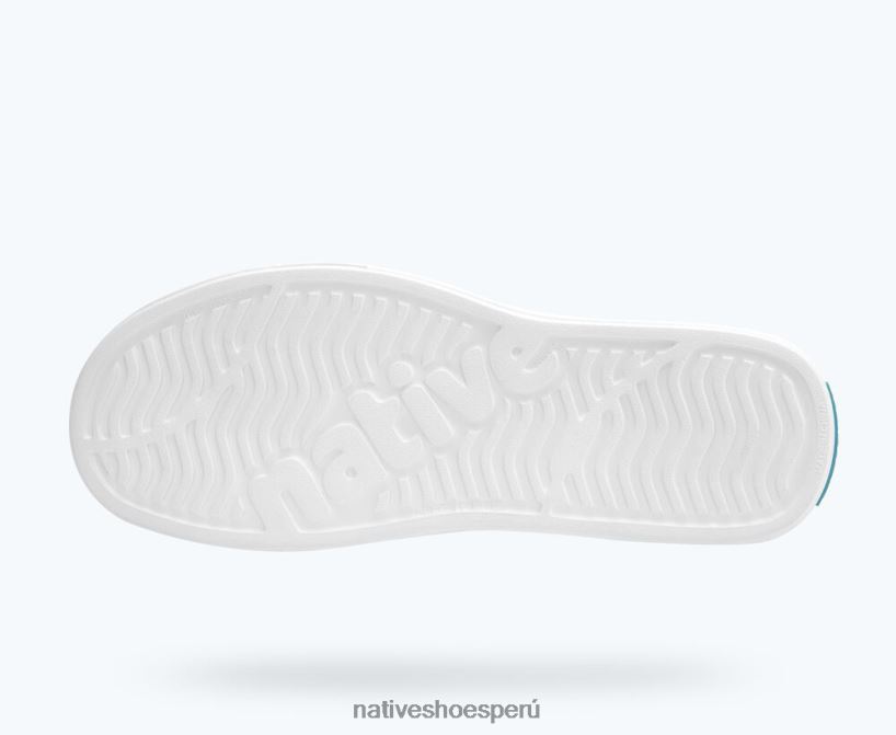 educacion fisica Native Shoes hombres millas Jiffy negro/blanco concha HV64F848 calzado