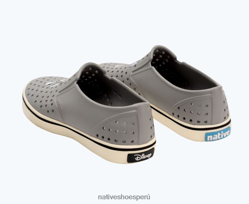 educacion fisica Native Shoes hombres millas disney impresión gris paloma/ blanco hueso/ mickey previntage HV64F869 calzado
