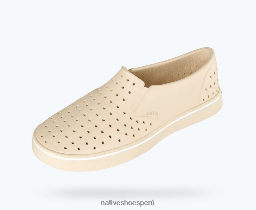 educacion fisica Native Shoes hombres millas florecen blanco hueso HV64F855 calzado