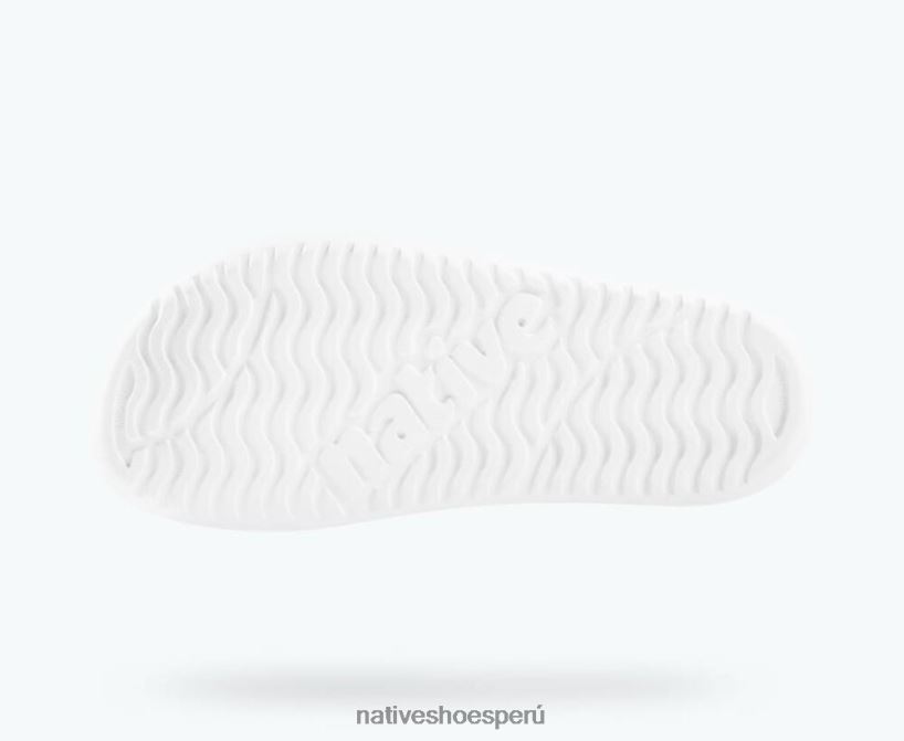 educacion fisica Native Shoes hombres spencer lx blanco concha/ negro jiffy HV64F86 calzado