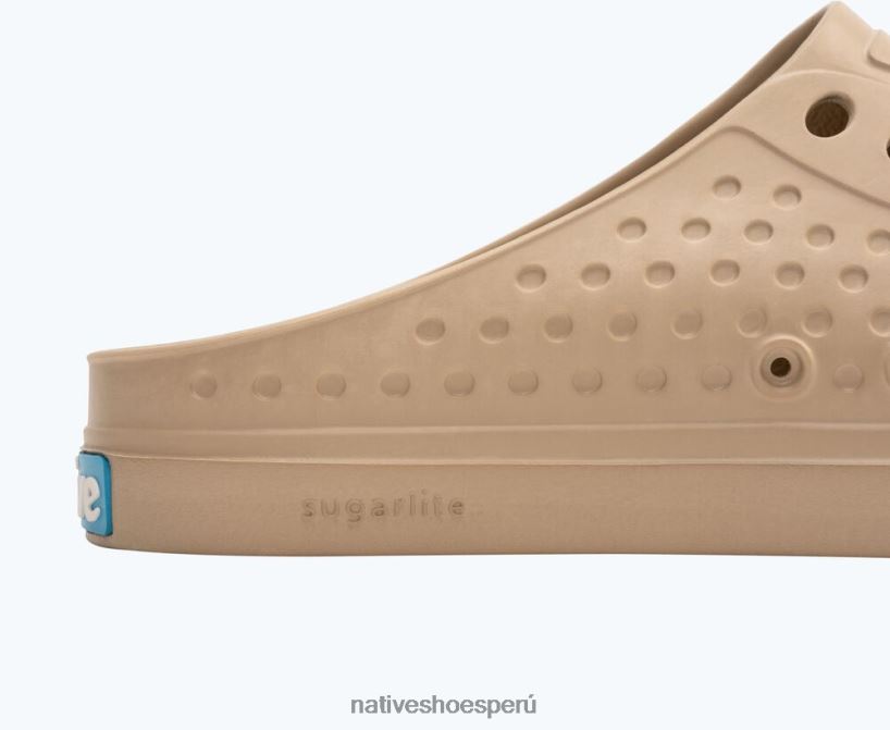 educacion fisica Native Shoes hombres zueco jefferson sugarlite bronceado de lino HV64F814 calzado