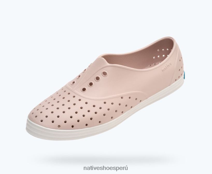 educacion fisica Native Shoes mujer Jericó rosa polvo/blanco concha HV64F873 calzado