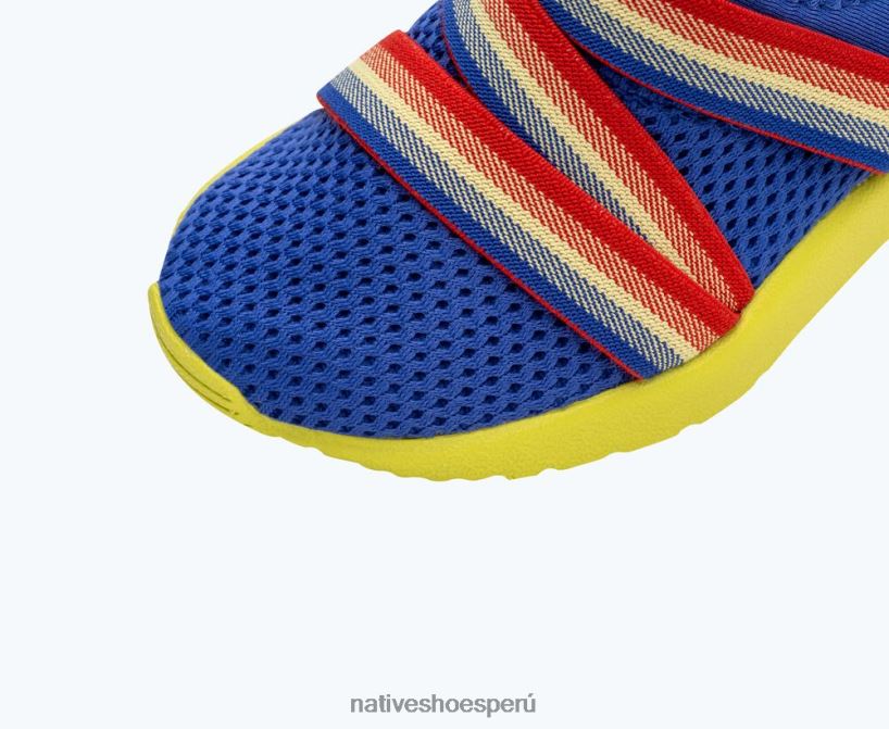 educacion fisica Native Shoes niños azúcar fénix azul ultravioleta/verde apio/hiperrojo HV64F8216 calzado