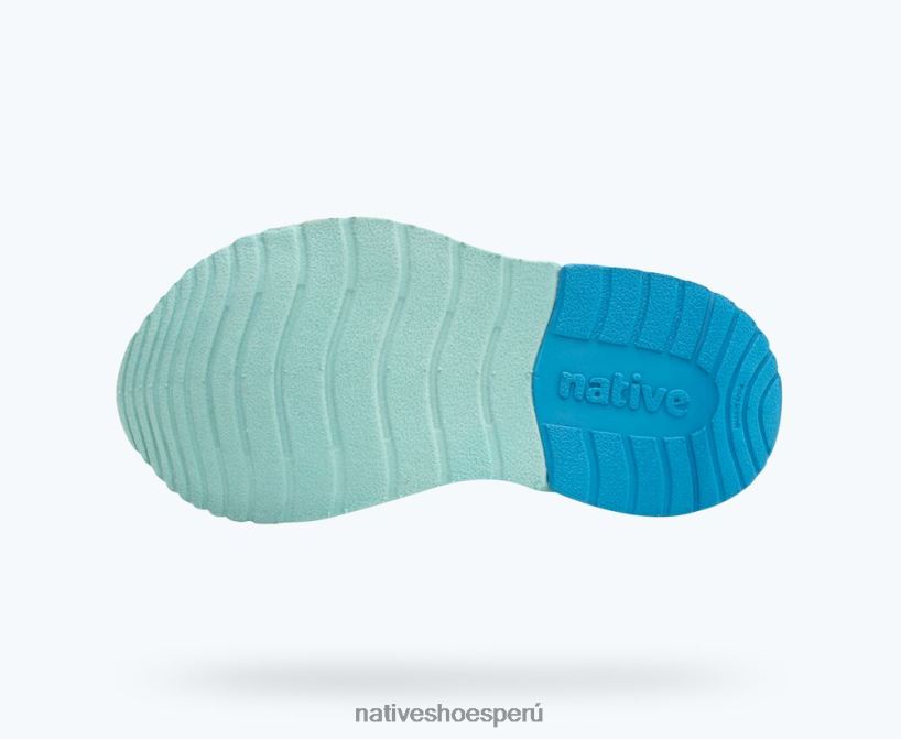 educacion fisica Native Shoes niños azúcar fénix rosa deslumbrante/azul hortensia/azul maría HV64F8193 calzado