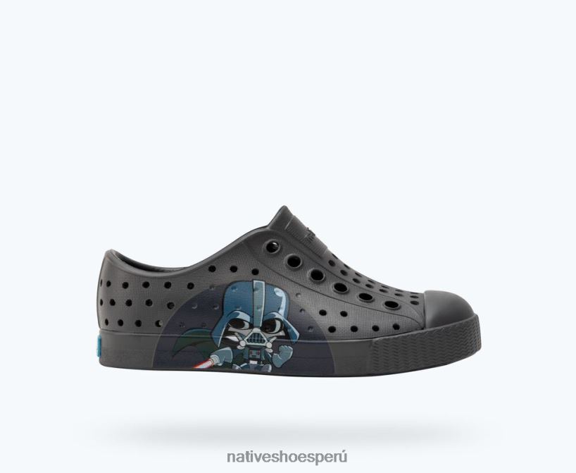 educacion fisica Native Shoes niños bloque jefferson star wars Dublín gris/darth bff HV64F8224 calzado
