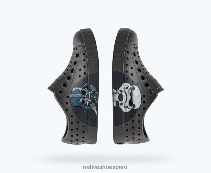 educacion fisica Native Shoes niños bloque jefferson star wars Dublín gris/darth bff HV64F8224 calzado