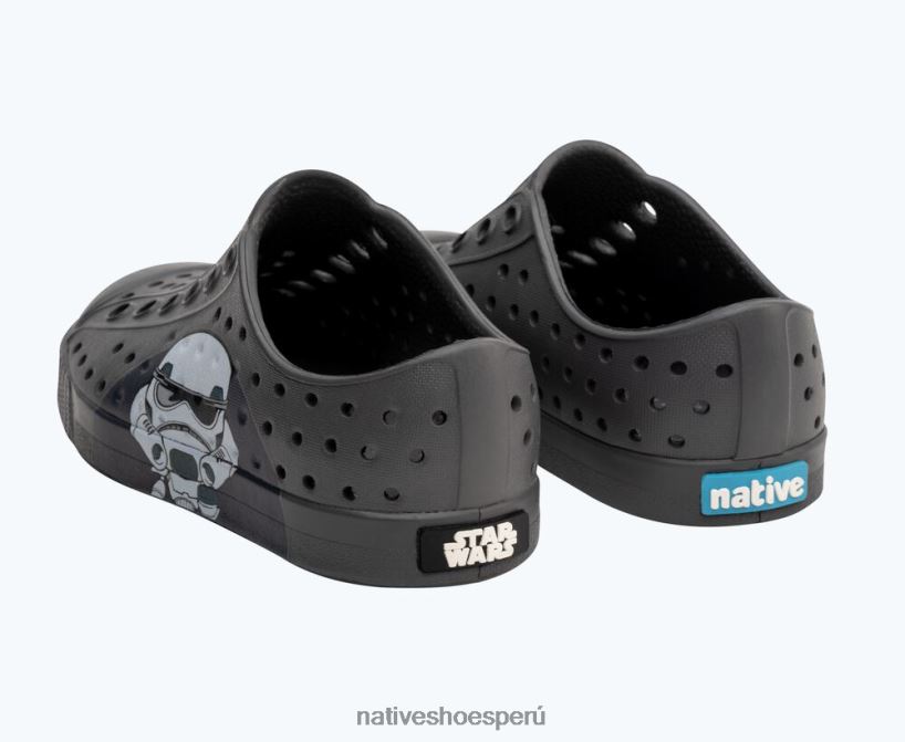 educacion fisica Native Shoes niños bloque jefferson star wars Dublín gris/darth bff HV64F8224 calzado