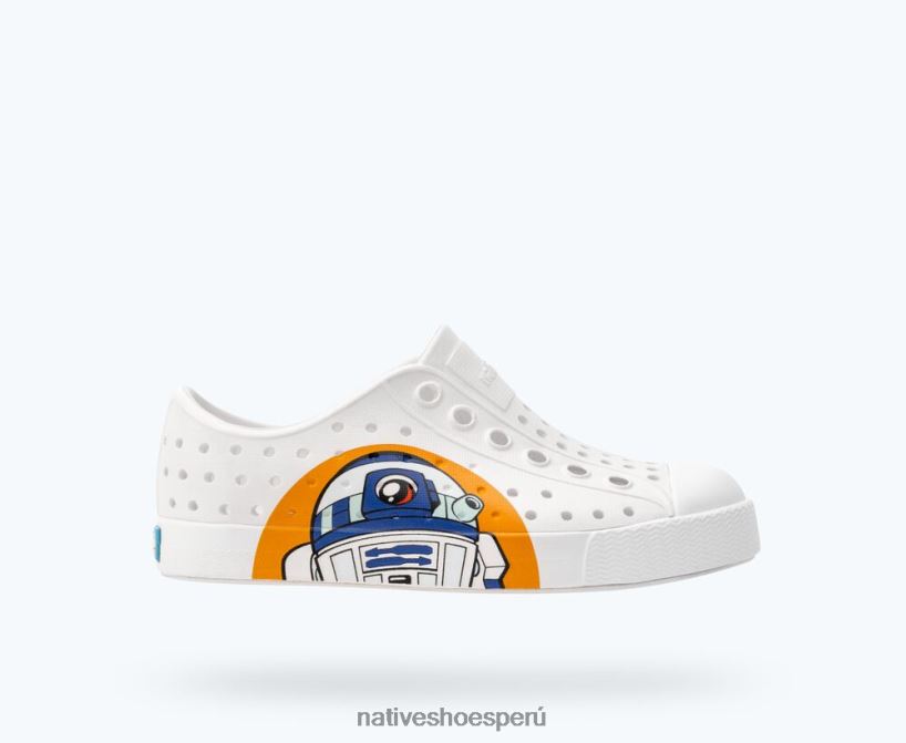 educacion fisica Native Shoes niños bloque jefferson star wars concha blanca/ droides bff HV64F8209 calzado