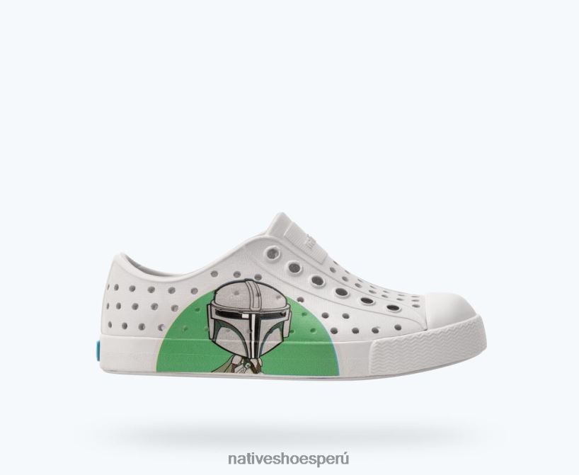 educacion fisica Native Shoes niños bloque jefferson star wars gris escarcha/mando bff HV64F8211 calzado