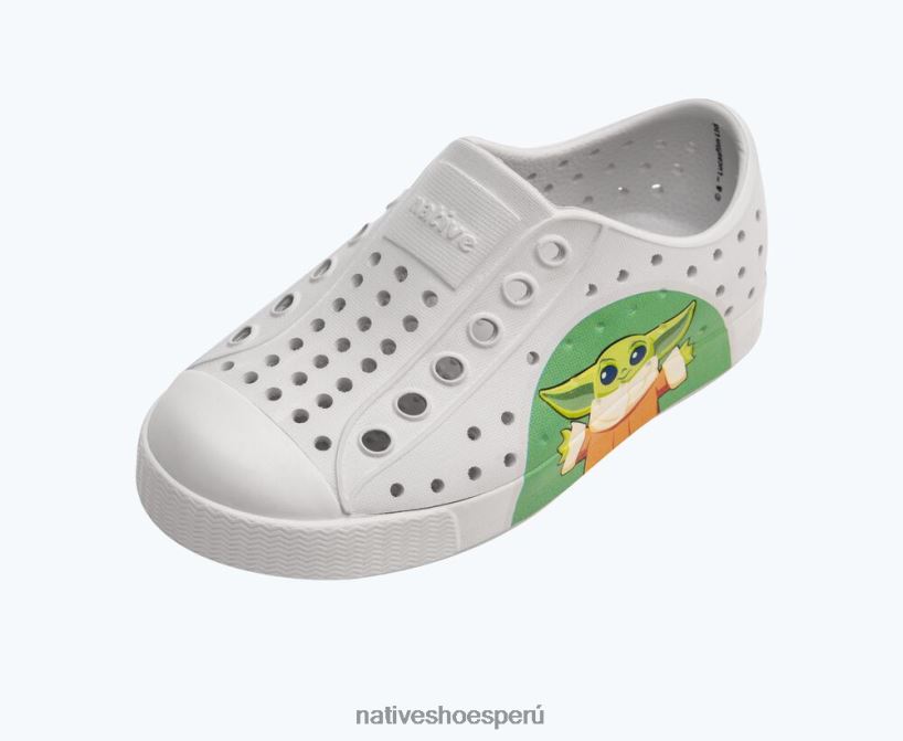 educacion fisica Native Shoes niños bloque jefferson star wars gris escarcha/mando bff HV64F8211 calzado
