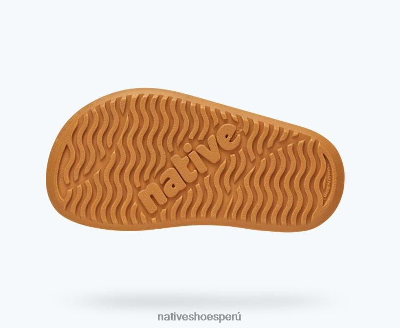 educacion fisica Native Shoes niños charley gris paloma/ blanco concha/ marrón caramelo HV64F896 calzado