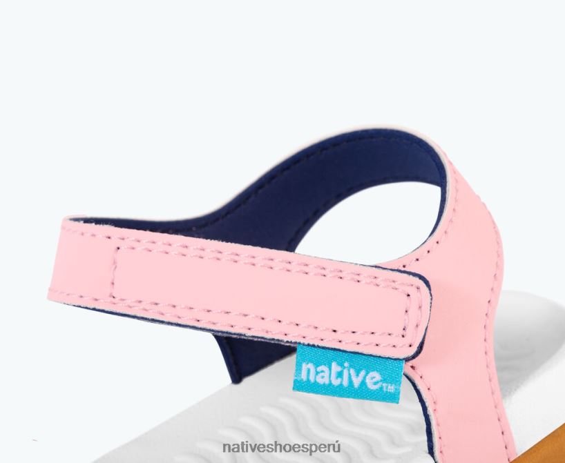 educacion fisica Native Shoes niños charley rosa princesa/blanco concha/marrón caramelo HV64F897 calzado