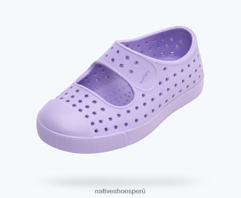 educacion fisica Native Shoes niños enebro jefferson Púrpura curativo/púrpura taro HV64F8255 calzado