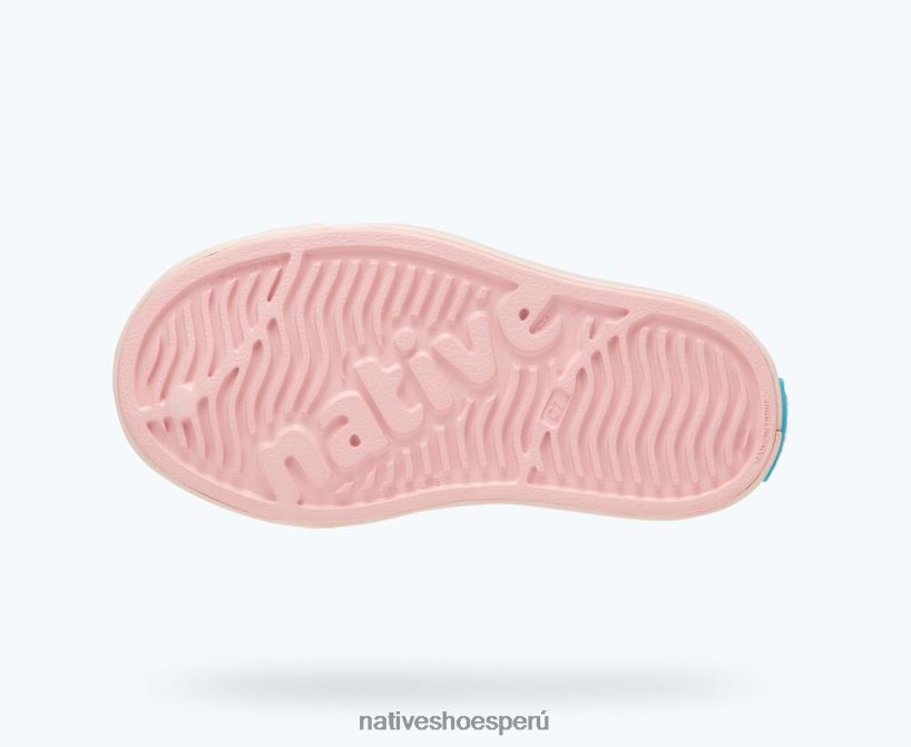educacion fisica Native Shoes niños enebro jefferson rosa rosa/rosa polvo HV64F8214 calzado