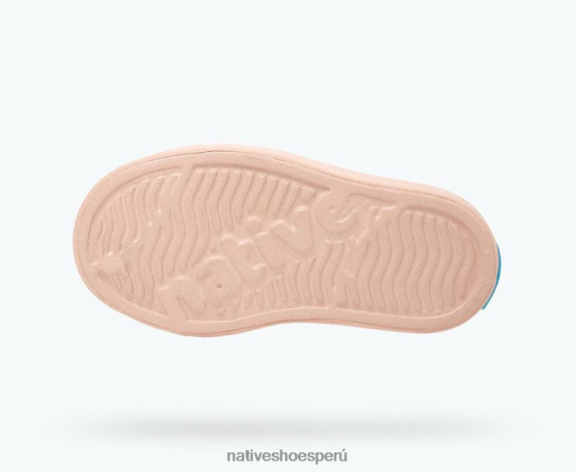 educacion fisica Native Shoes niños flor de jefferson rosa camaleón/motas de concha HV64F8218 calzado