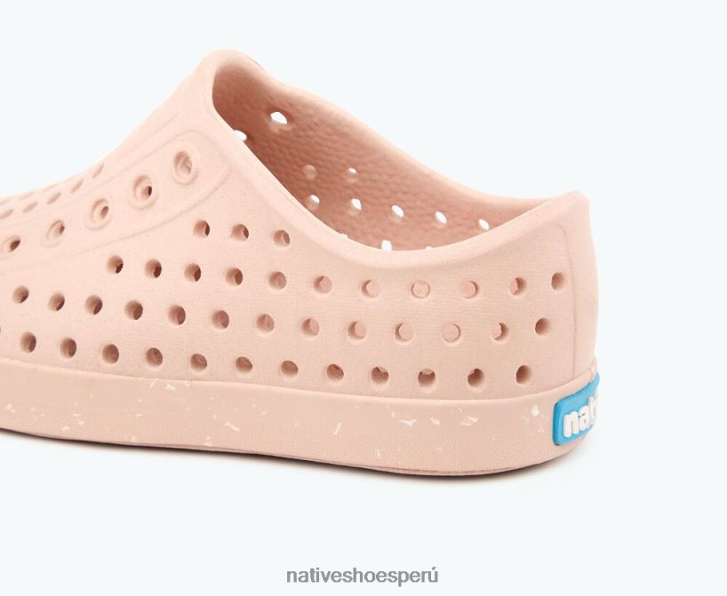 educacion fisica Native Shoes niños flor de jefferson rosa camaleón/motas de concha HV64F8218 calzado
