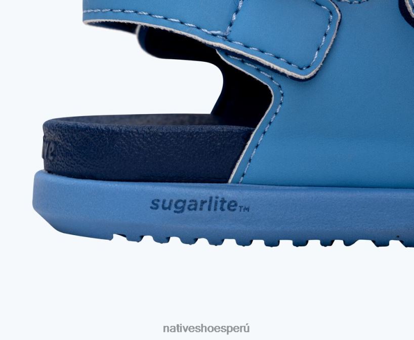 educacion fisica Native Shoes niños frankie sugarlite azul descansando/ azul regata HV64F8106 calzado