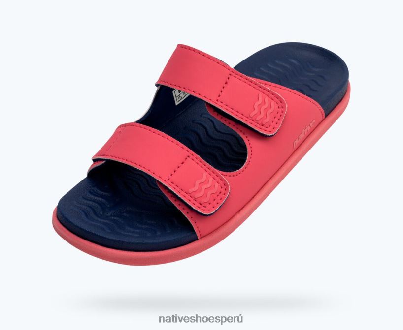 educacion fisica Native Shoes niños frankie sugarlite junior rosa deslumbrante/azul regata HV64F893 calzado