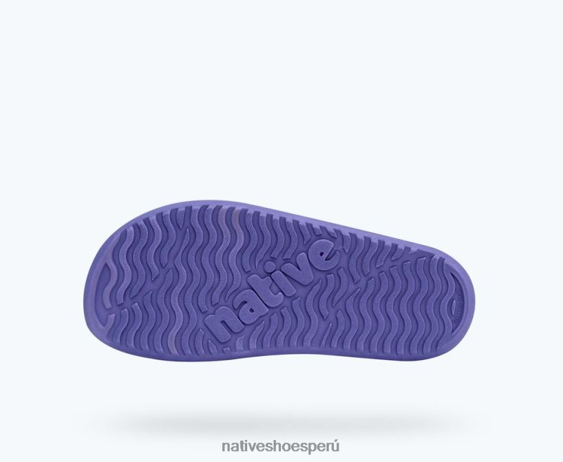 educacion fisica Native Shoes niños frankie sugarlite junior rosa deslumbrante/púrpura curativo/púrpura neblina/correa de bayas de invierno matutinas HV64F891 calzado