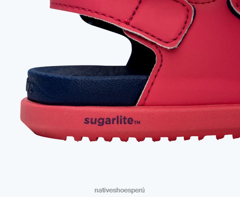 educacion fisica Native Shoes niños frankie sugarlite rosa deslumbrante/azul regata HV64F8109 calzado