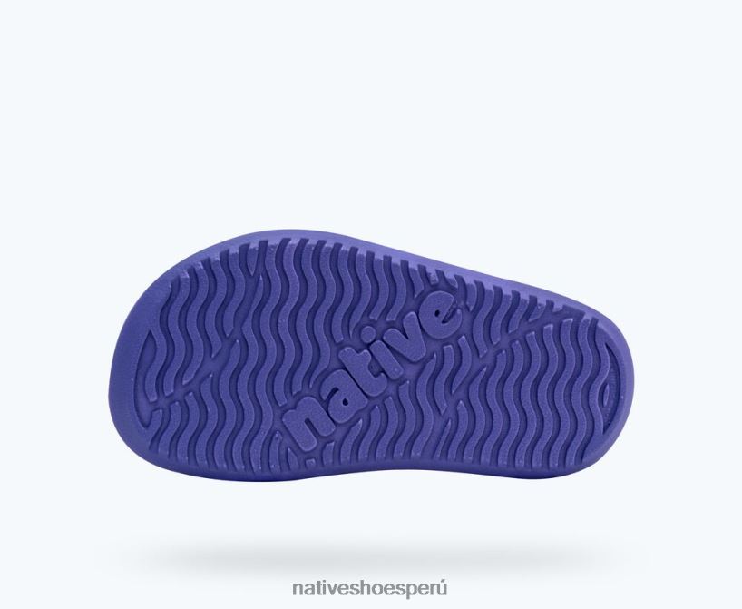 educacion fisica Native Shoes niños frankie sugarlite rosa deslumbrante/púrpura curativo/púrpura neblina/correa de bayas de invierno matutinas HV64F8107 calzado