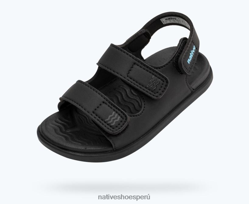 educacion fisica Native Shoes niños frankie sugarlite santiamén negro HV64F8100 calzado