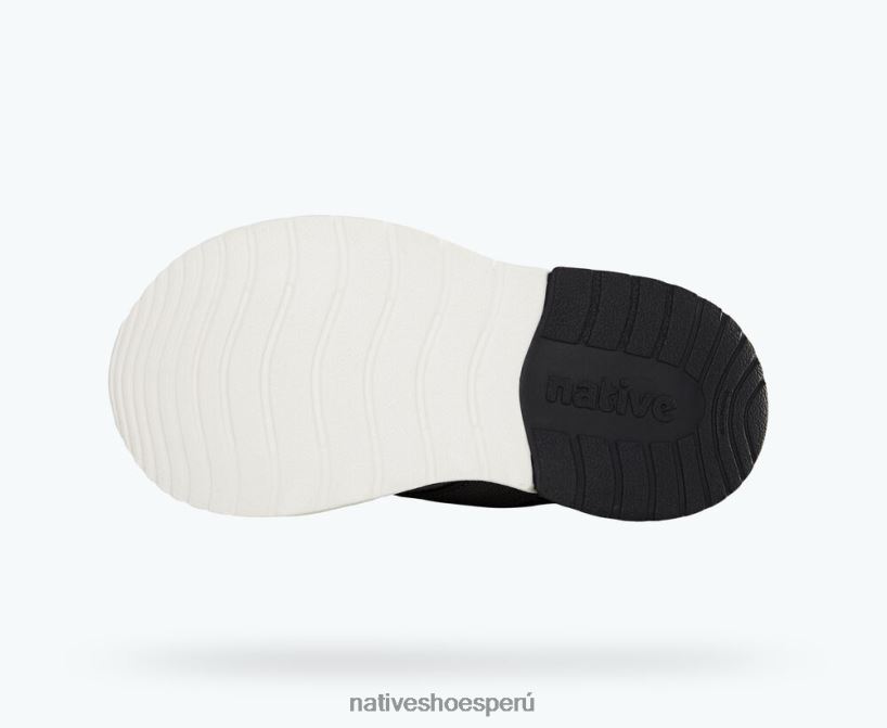 educacion fisica Native Shoes niños fénix Jiffy negro/blanco concha HV64F8204 calzado