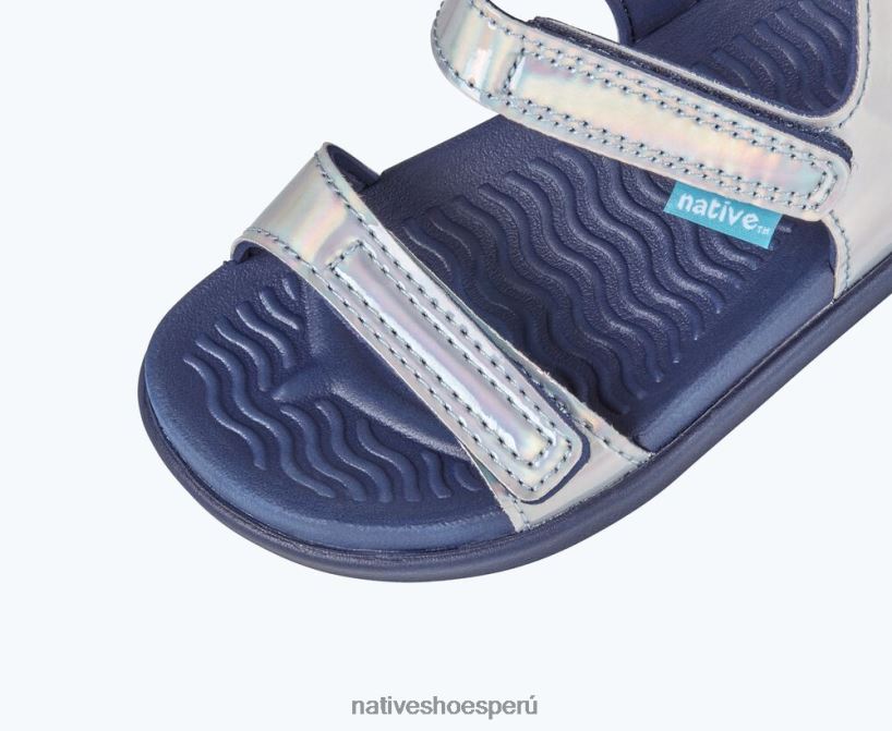 educacion fisica Native Shoes niños holograma charley holograma/ azul regata HV64F8104 calzado