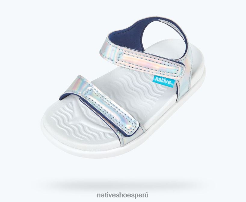 educacion fisica Native Shoes niños holograma charley holograma/ concha blanca HV64F8105 calzado