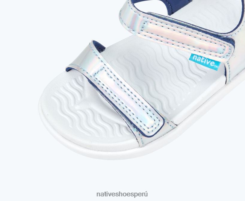 educacion fisica Native Shoes niños holograma charley holograma/ concha blanca HV64F8105 calzado