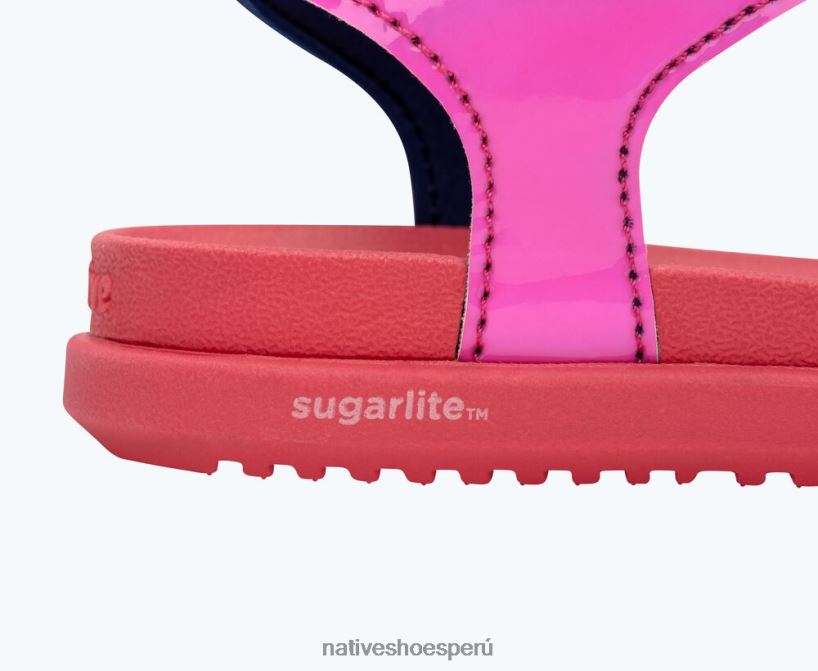educacion fisica Native Shoes niños holograma de charley sugarlite holograma deslumbrante/rosa deslumbrante HV64F8103 calzado