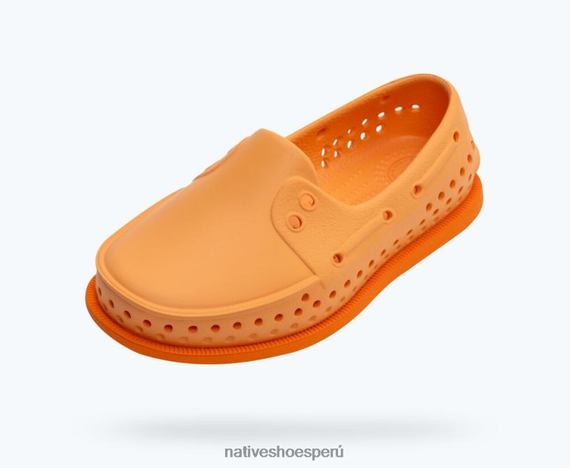 educacion fisica Native Shoes niños howard sugarlite Naranja papaya/naranja ciudad/caucho moteado cielo HV64F8240 calzado