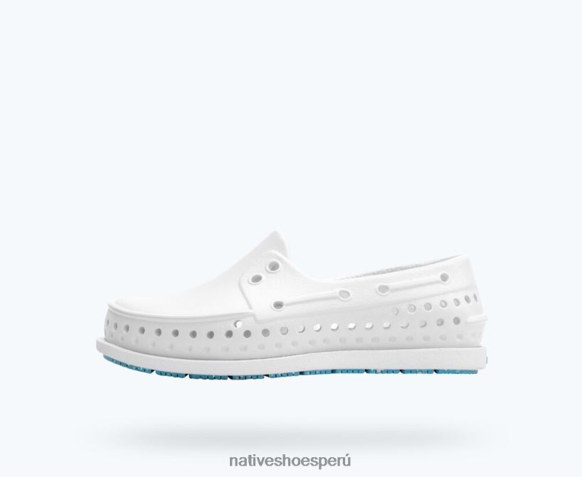 concha blanca/caucho moteado surfista