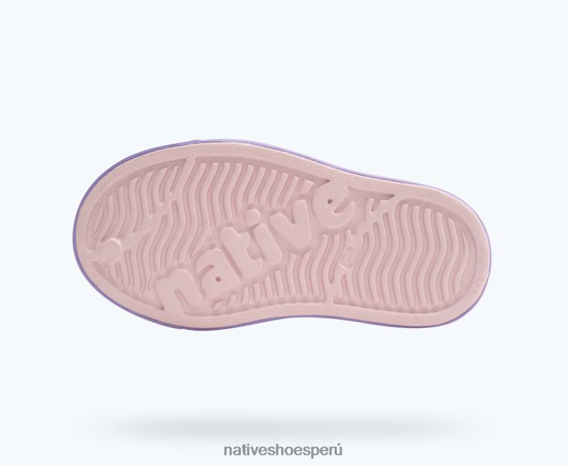 educacion fisica Native Shoes niños impresión de jefferson star wars rosa leche/ morado curativo/ mando aop HV64F8223 calzado