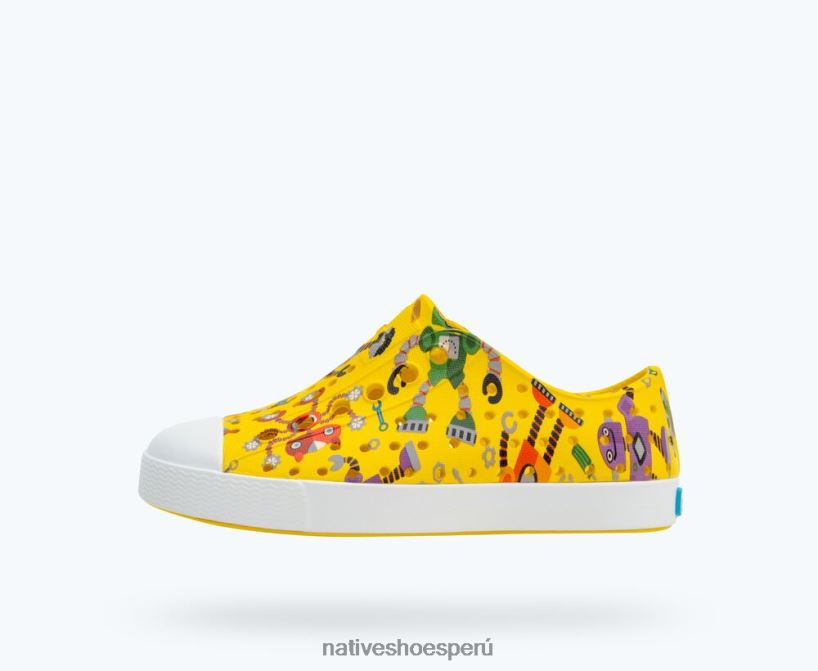 amarillo crayón/ blanco concha/ victoria robuddies