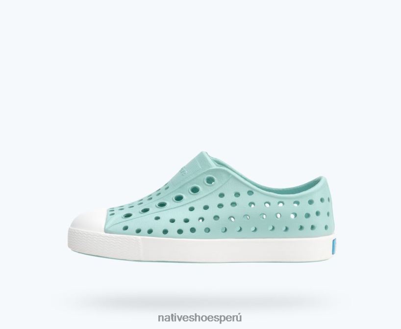 educacion fisica Native Shoes niños jefferson azul hortensia/blanco concha HV64F8129 calzado