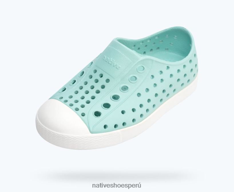 educacion fisica Native Shoes niños jefferson azul hortensia/blanco concha HV64F8129 calzado
