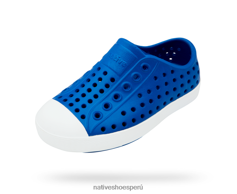 educacion fisica Native Shoes niños jefferson azul victoria/blanco concha HV64F8125 calzado